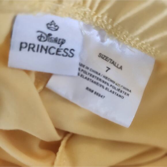 7 Disney Princess Yellow Leggings - Picture 3 of 3